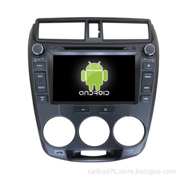 Car DVD Player with GPS iPod Bluetooth for Android Honda City 2012